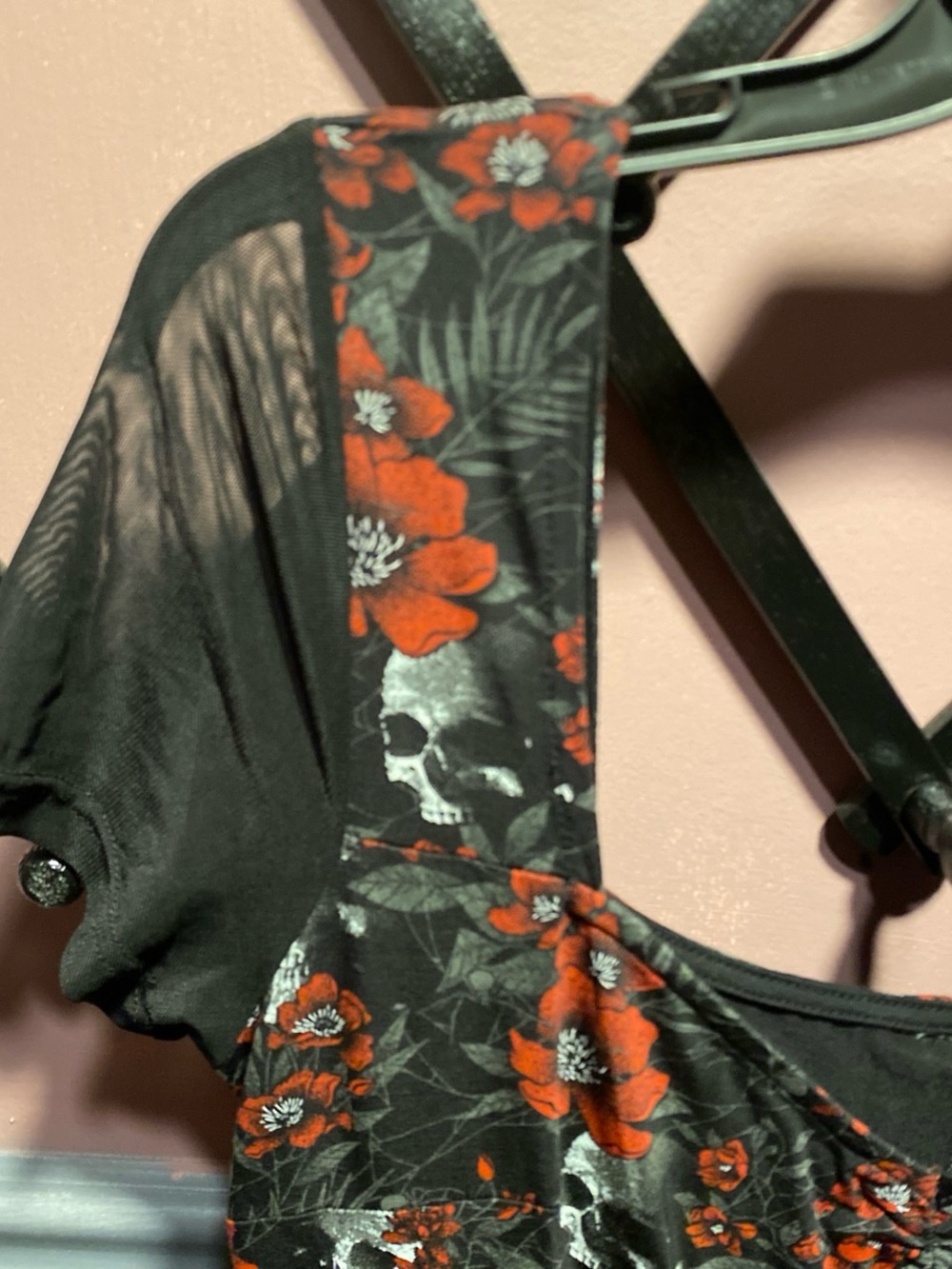 Killstar Crimson Decay Mini Dress - Picture 3 of 7